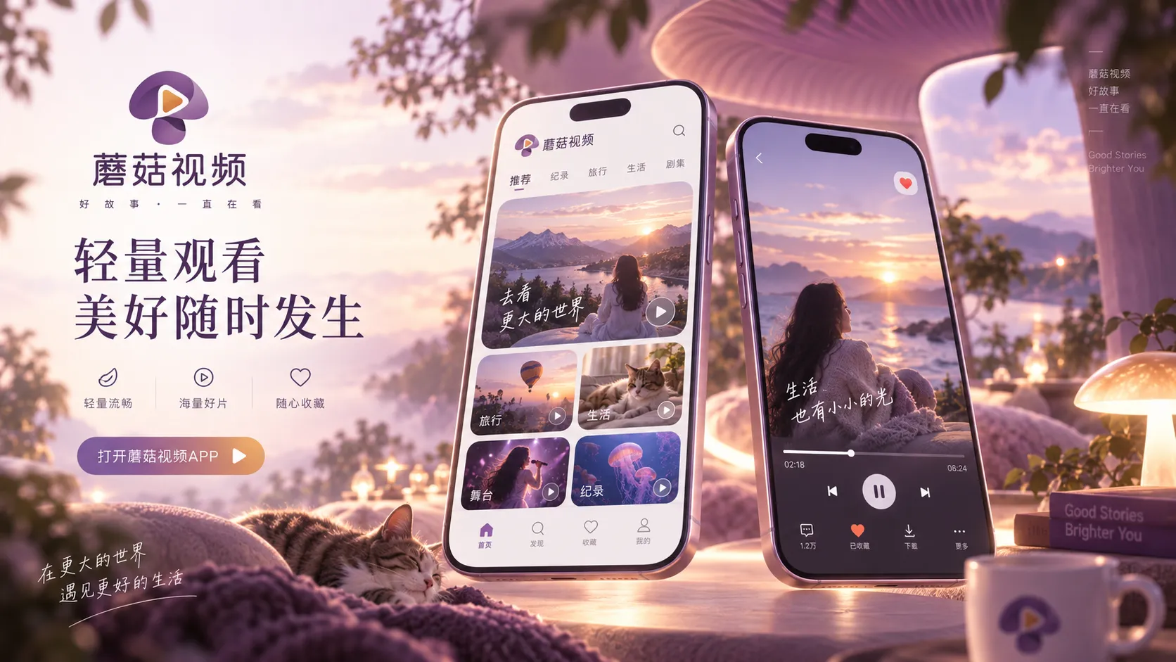 蘑菇视频 iOS 浏览与使用说明